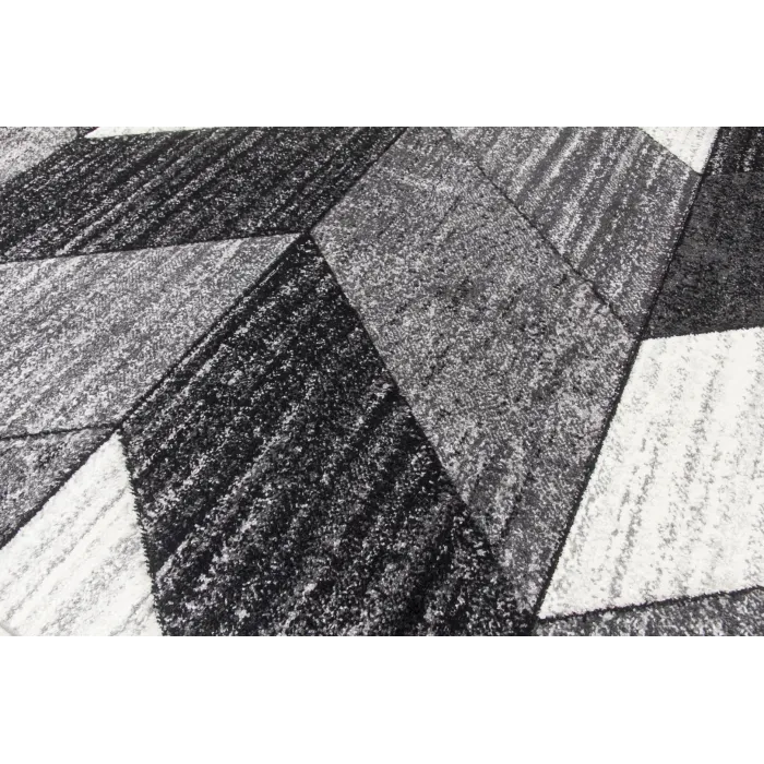 Impulse Chevron Rug - Grey | Murphy Furniture