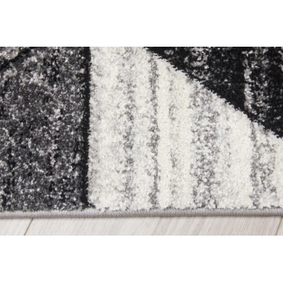Impulse Chevron Rug - Grey | Murphy Furniture