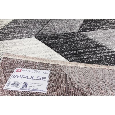 Impulse Chevron Rug - Grey | Murphy Furniture