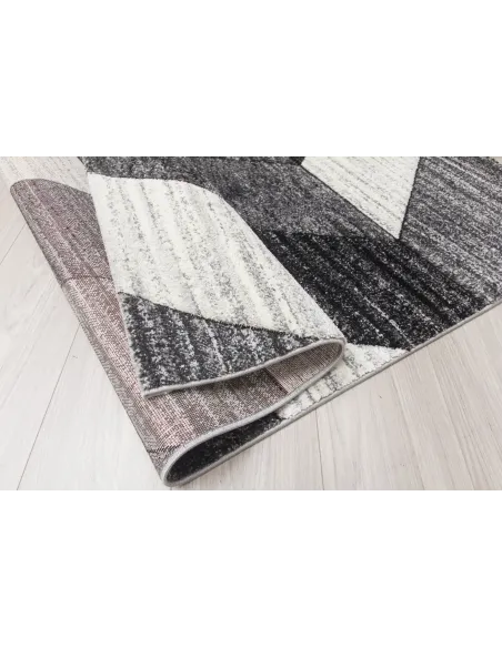 Impulse Chevron Rug - Grey | Murphy Furniture