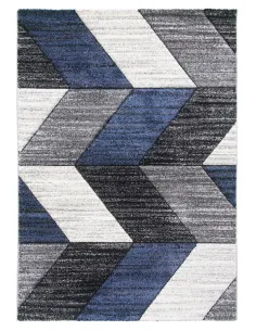 Impulse Chevron Rug - Navy | Murphy Furniture 2