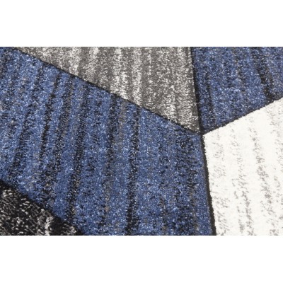 Impulse Chevron Rug - Navy | Murphy Furniture