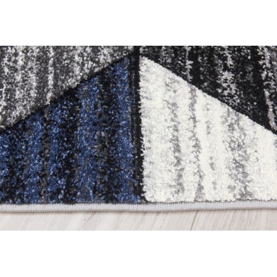 Impulse Chevron Rug - Navy | Murphy Furniture