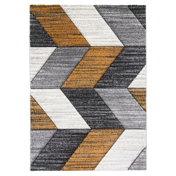 Impulse Chevron Rug - Pumpkin | Murphy Furniture