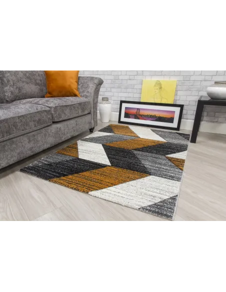 Impulse Chevron Rug - Pumpkin | Murphy Furniture