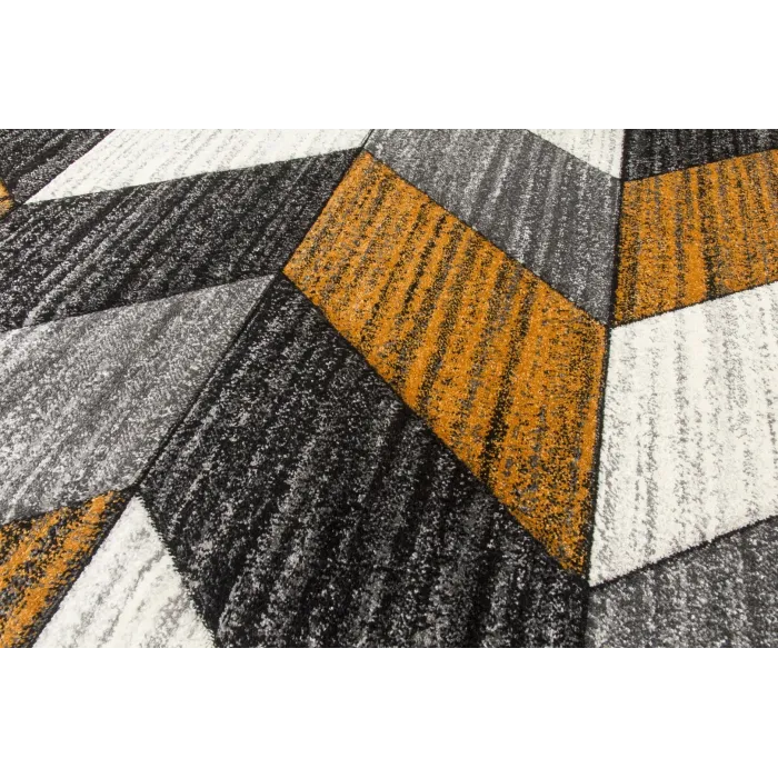 Impulse Chevron Rug - Pumpkin | Murphy Furniture