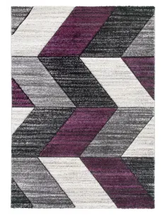 Impulse Chevron Rug - Purple | Murphy Furniture 2