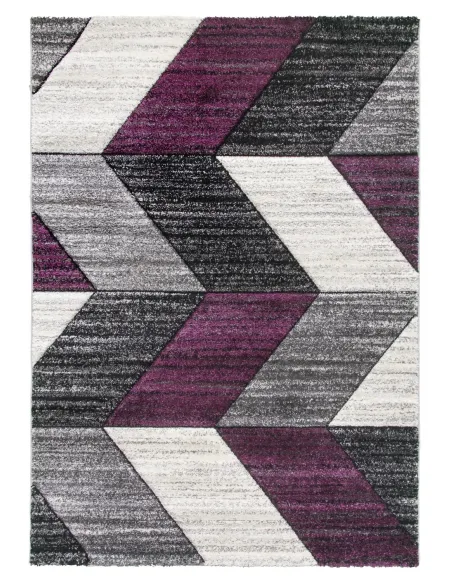 Impulse Chevron Rug - Purple | Murphy Furniture