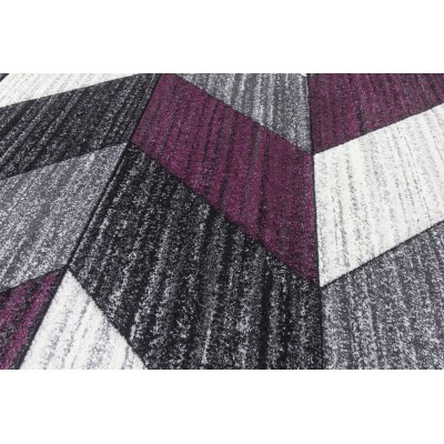 Impulse Chevron Rug - Purple | Murphy Furniture