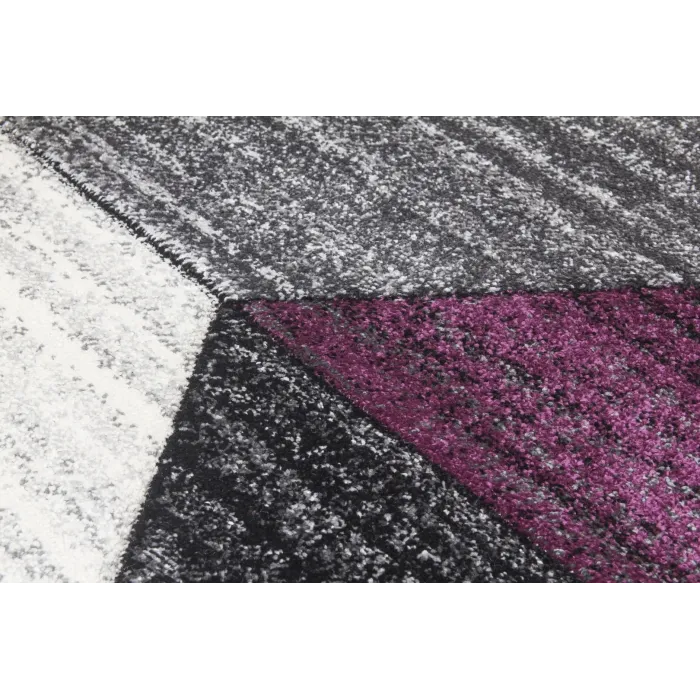 Impulse Chevron Rug - Purple | Murphy Furniture