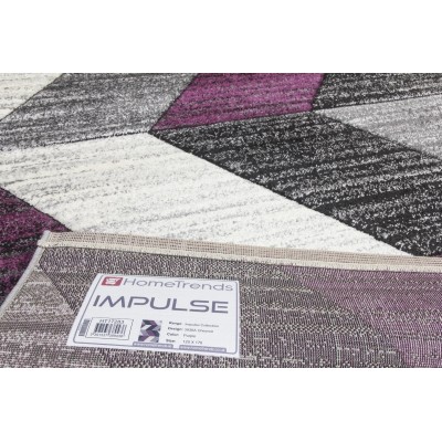 Impulse Chevron Rug - Purple | Murphy Furniture