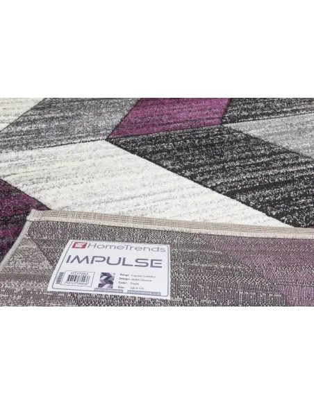 Impulse Chevron Rug - Purple | Murphy Furniture