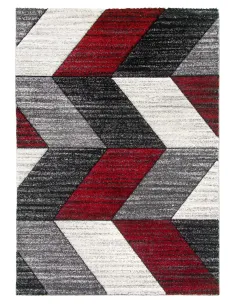 Impulse Chevron Rug - Red | Murphy Furniture 2