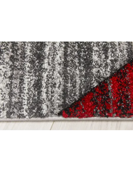 Impulse Chevron Rug - Red | Murphy Furniture