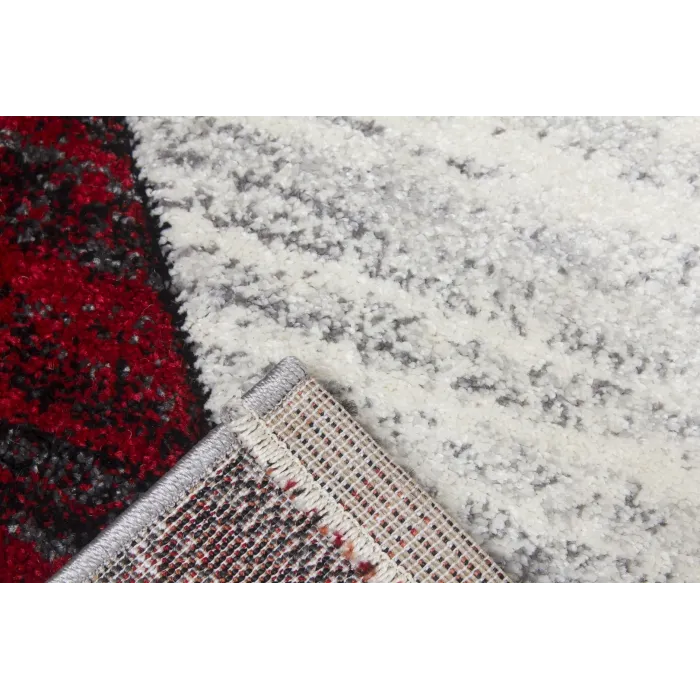 Impulse Chevron Rug - Red | Murphy Furniture