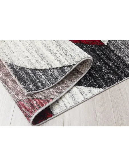 Impulse Chevron Rug - Red | Murphy Furniture