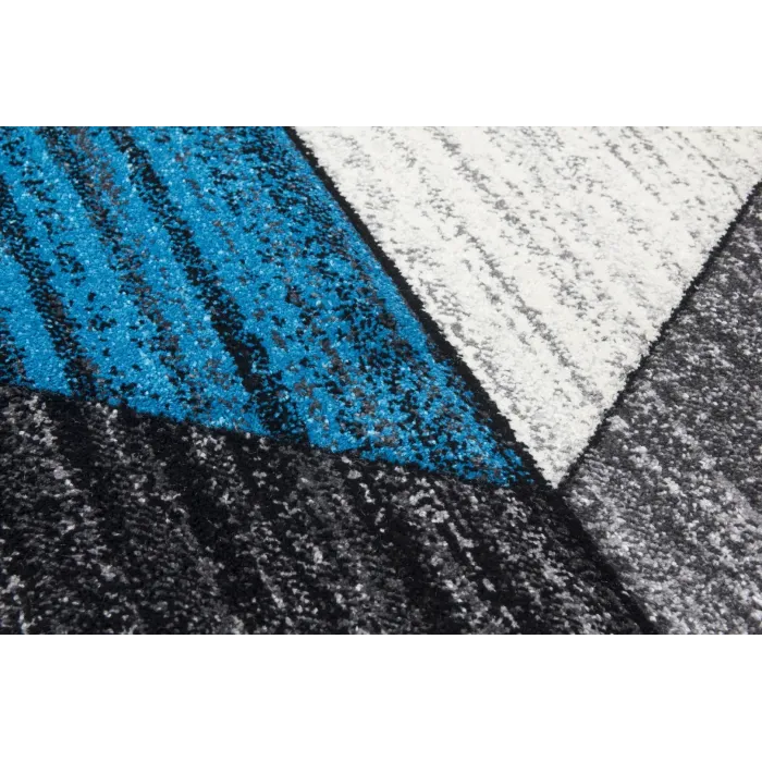 Impulse Chevron Rug - Teal | Murphy Furniture