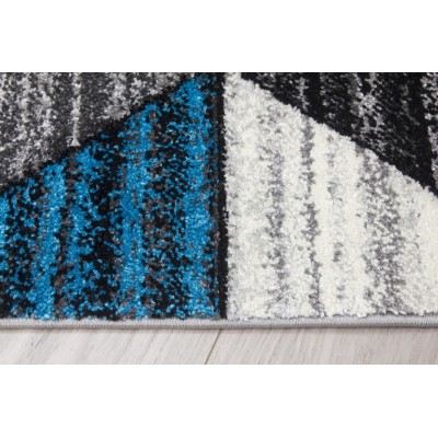 Impulse Chevron Rug - Teal | Murphy Furniture