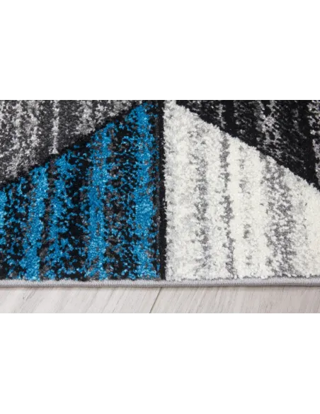 Impulse Chevron Rug - Teal | Murphy Furniture