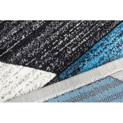 Impulse Chevron Rug - Teal | Murphy Furniture