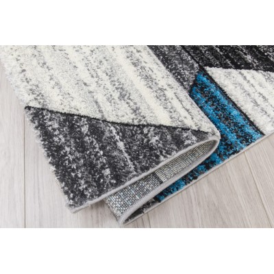 Impulse Chevron Rug - Teal | Murphy Furniture