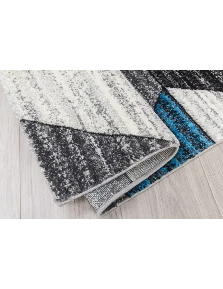 Impulse Chevron Rug - Teal | Murphy Furniture