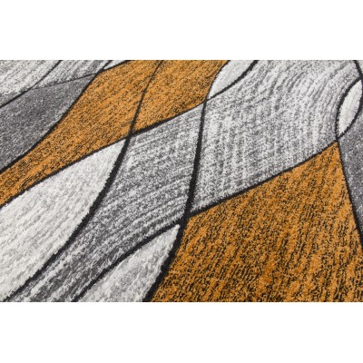 Impulse Waves Rug - Pumpkin | Murphy Furniture