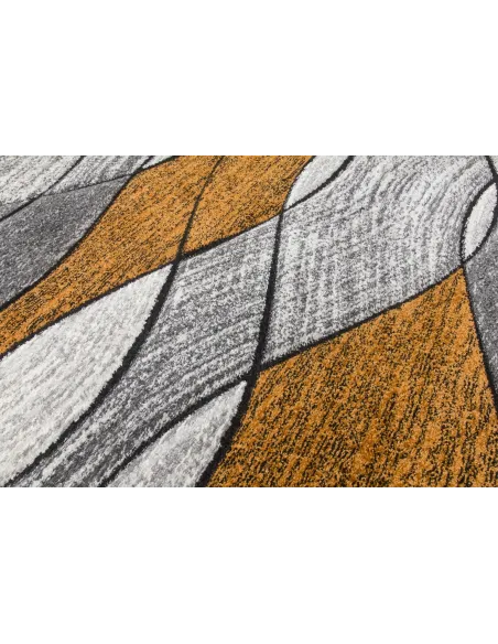 Impulse Waves Rug - Pumpkin | Murphy Furniture