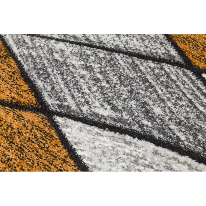 Impulse Waves Rug - Pumpkin | Murphy Furniture