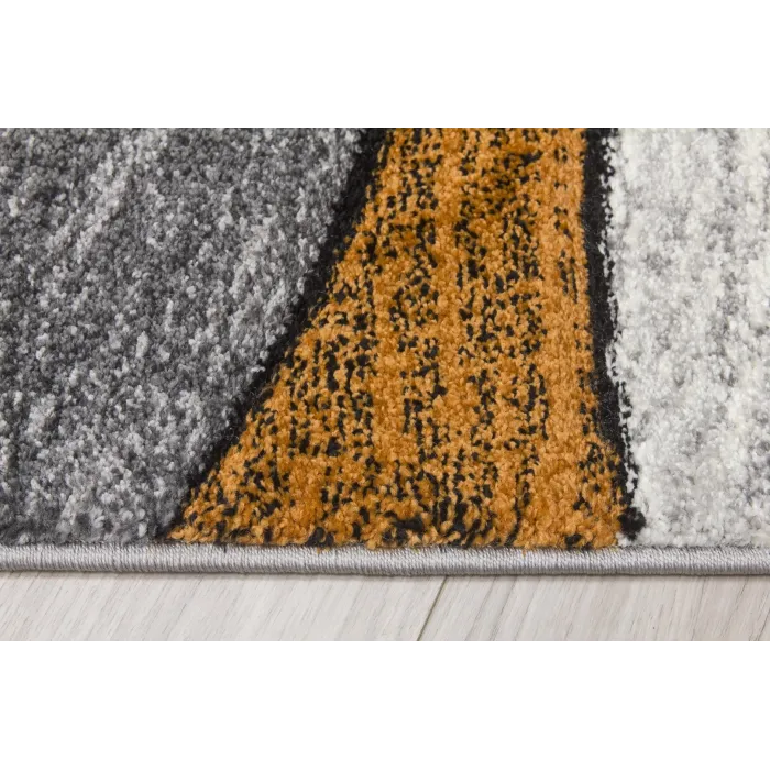 Impulse Waves Rug - Pumpkin | Murphy Furniture