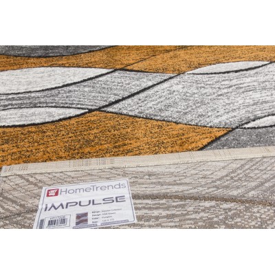 Impulse Waves Rug - Pumpkin | Murphy Furniture