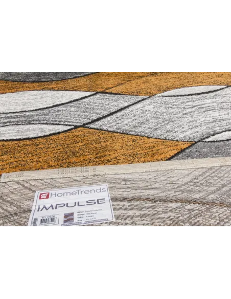 Impulse Waves Rug - Pumpkin | Murphy Furniture