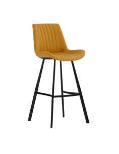 Grover Bar Stool - Yellow | Murphy Furniture