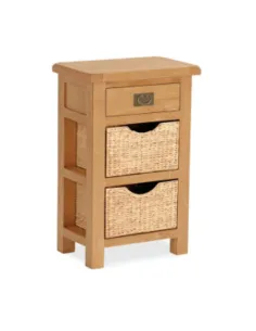 Astoria Telephone Table With Baskets - W | Murphy Furniture