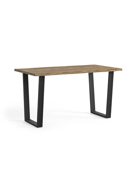 Isaac 1400mm Fixed Dining Table - Oak | Murphy Furniture