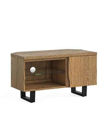 Isaac Corner TV Unit - Oak | Murphy Furniture
