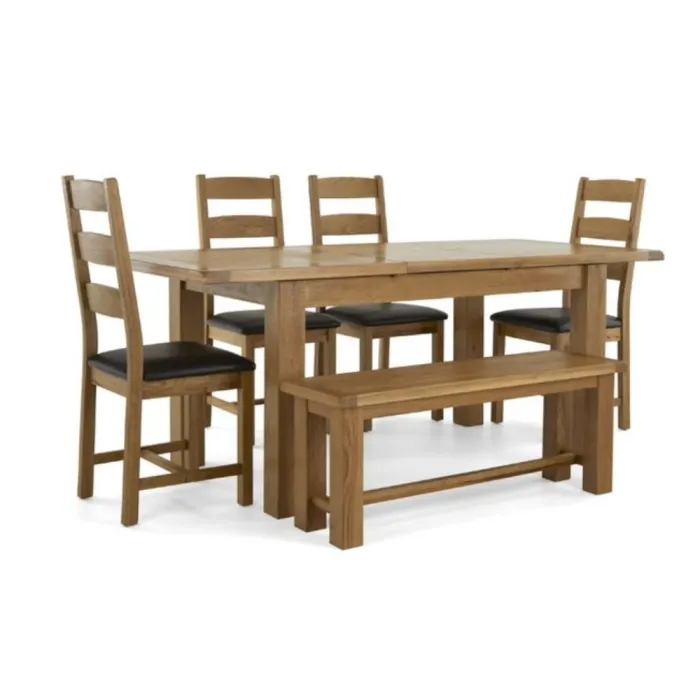 Astoria Small Extending Dining Table - W | Murphy Furniture