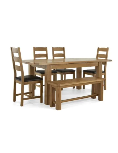 Astoria Small Extending Dining Table - W | Murphy Furniture