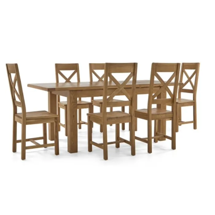 Astoria Small Extending Dining Table - W | Murphy Furniture