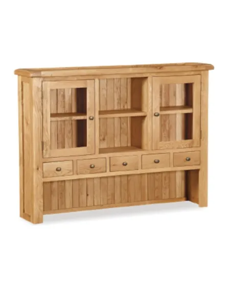 Astoria Large Hutch - Warm Wax | Murphy Furniture