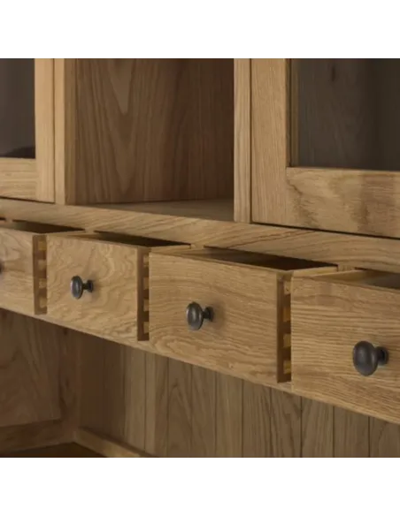 Astoria Large Hutch - Warm Wax | Murphy Furniture