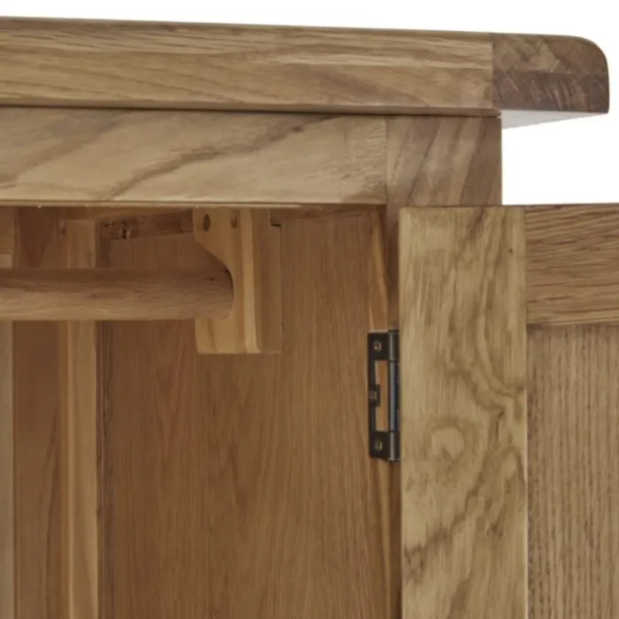 Astoria Gents Wardrobe - Warm Wax | Murphy Furniture
