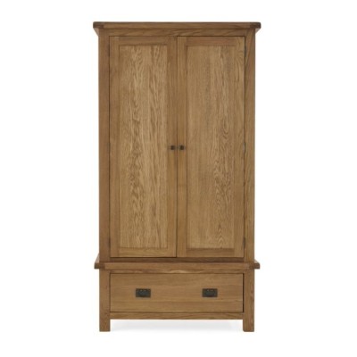 Astoria Gents Wardrobe - Warm Wax | Murphy Furniture