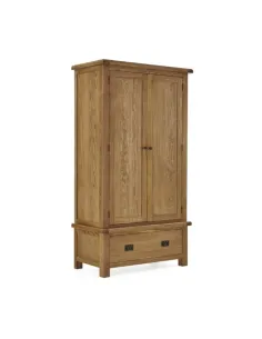 Astoria Gents Wardrobe - Warm Wax | Murphy Furniture