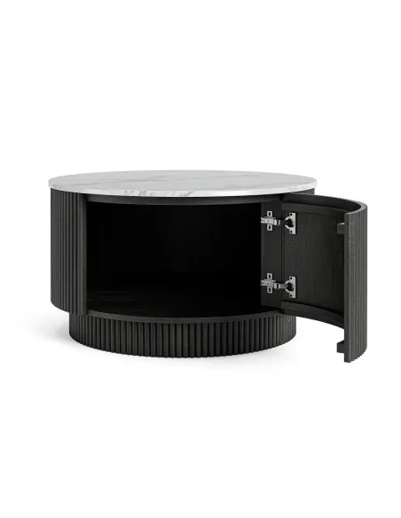 Lantine Coffee Table - Mango Charcoal/Ma | Murphy Furniture