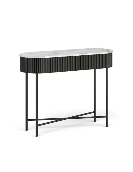 Lantine Console Table - Mango Charcoal/M | Murphy Furniture