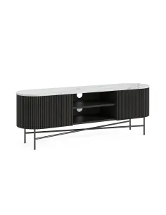 Lantine Large Media Stand - Mango Charco | Murphy Furniture 2