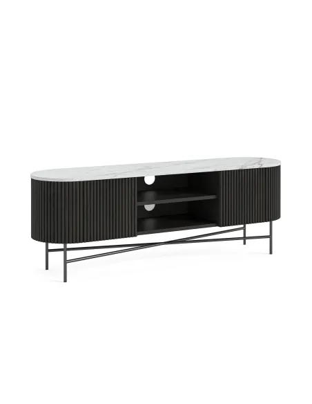 Lantine Large Media Stand - Mango Charco | Murphy Furniture