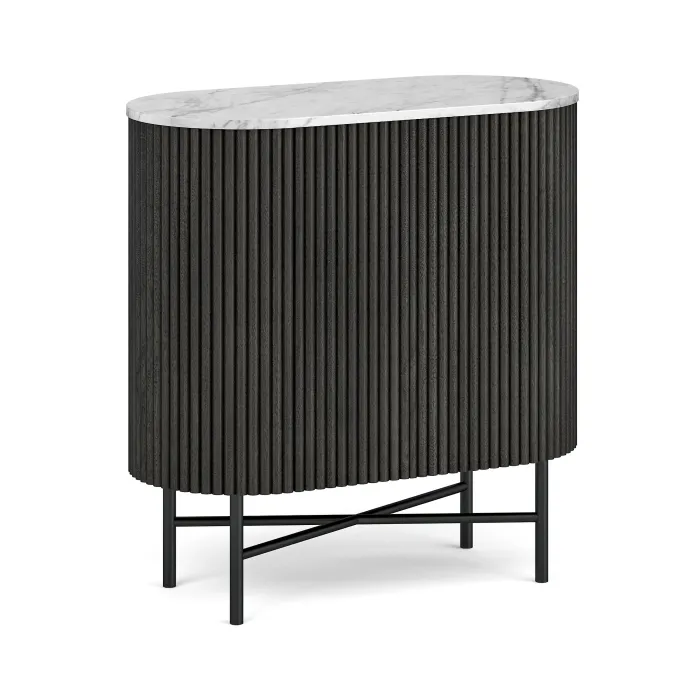 Lantine Mini Sideboard - Mango Charcoal/ | Murphy Furniture
