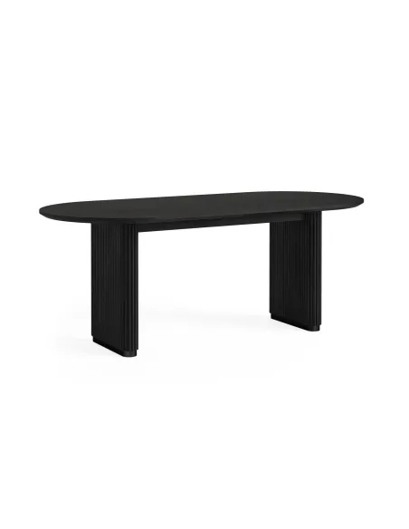 Lantine Oval Dining Table - Mango Charco | Murphy Furniture